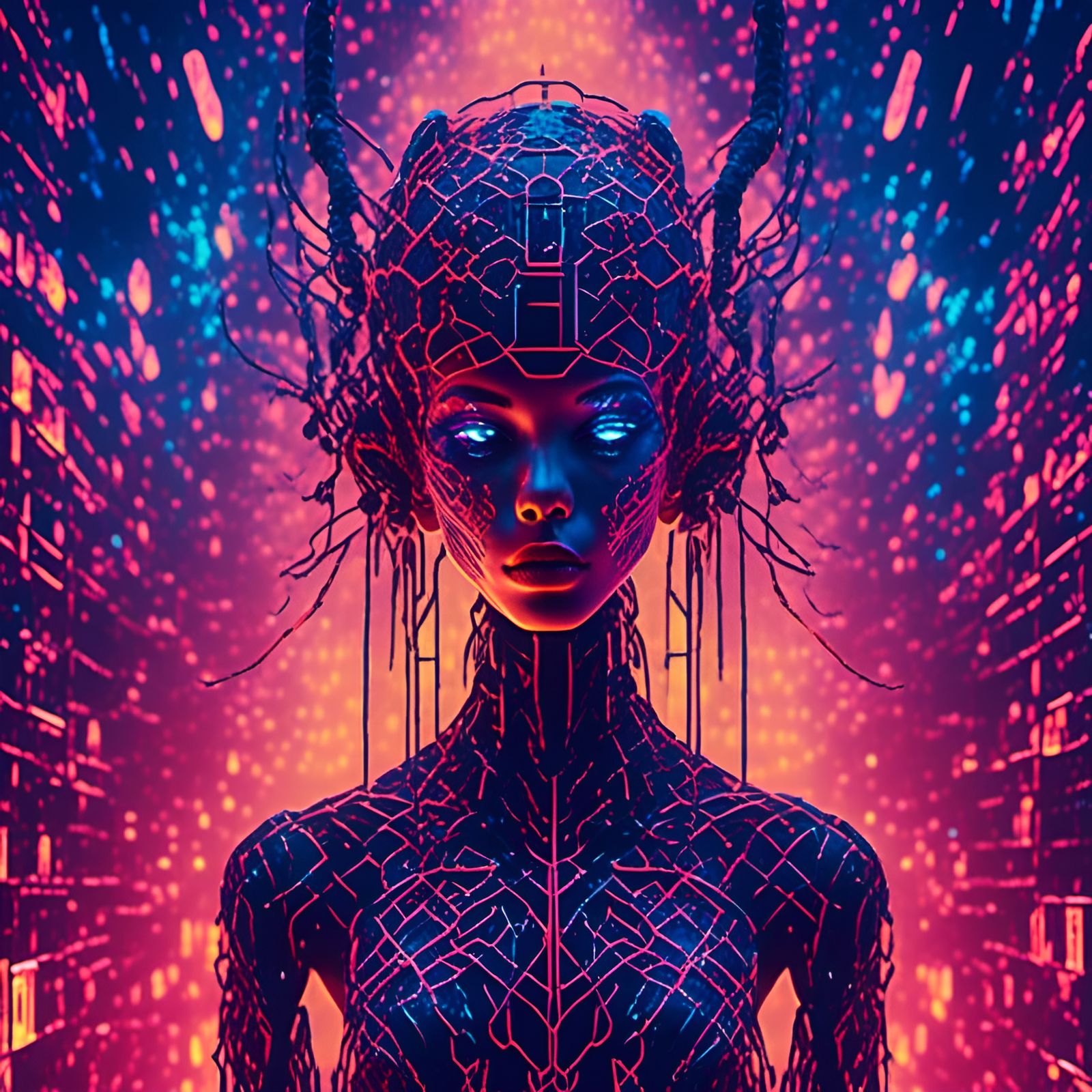 matrix cyborg - AI Generated Artwork - NightCafe Creator