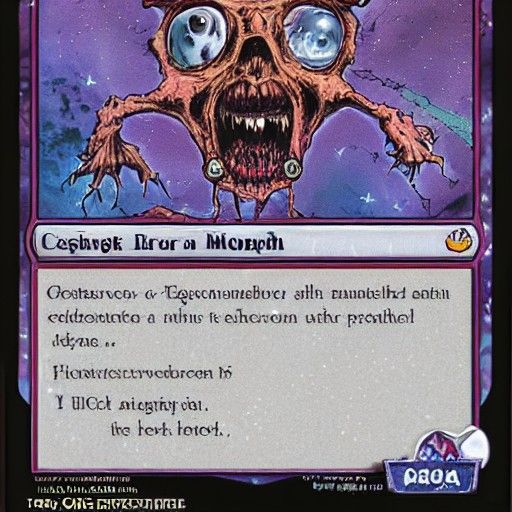 Elderitch Monstrosity in space