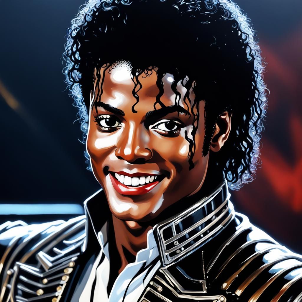 Michael Jackson - AI Generated Artwork - NightCafe Creator