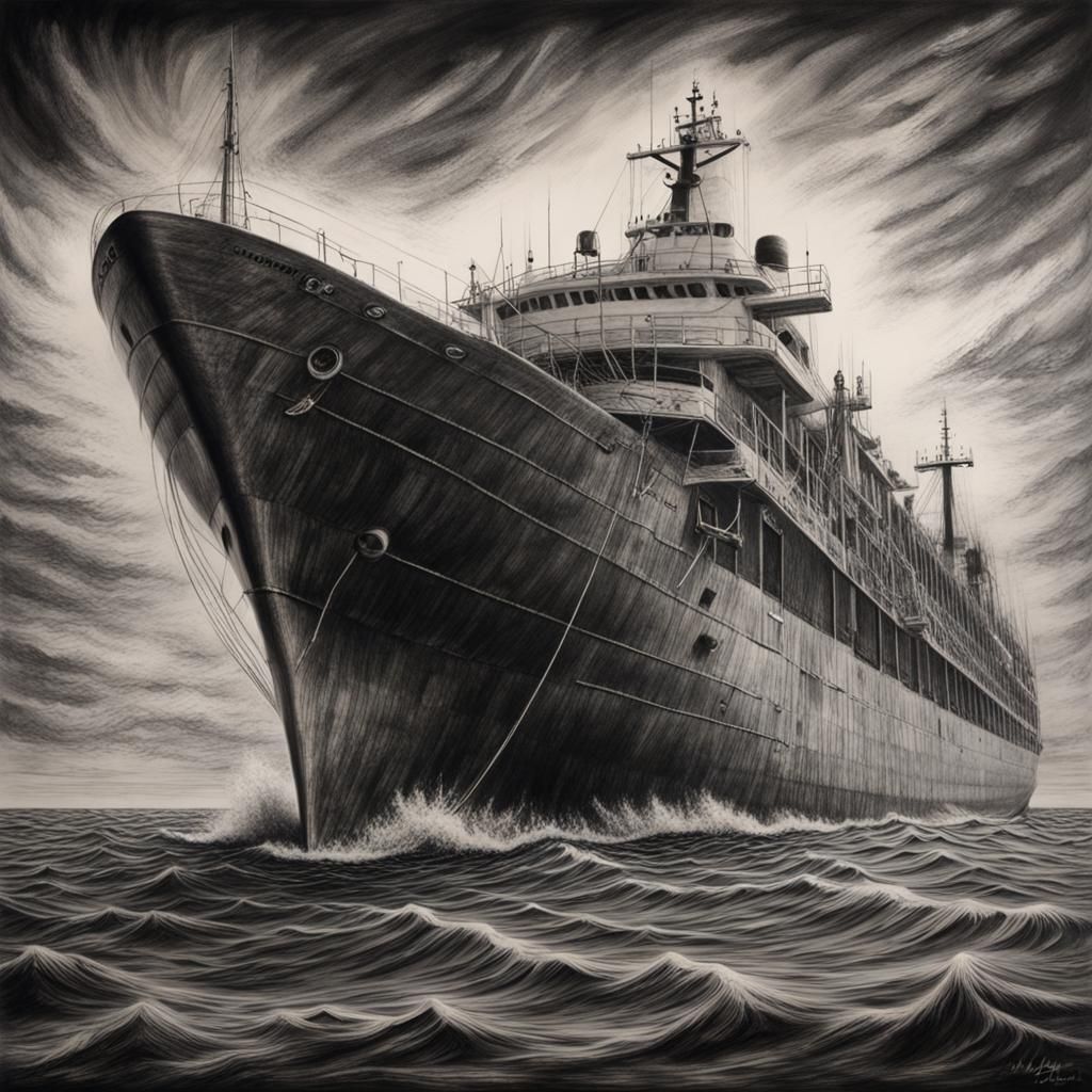 An unexpected unknown event at sea
