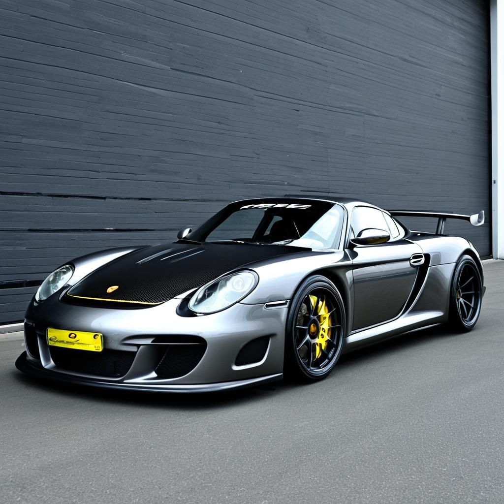 Make a full spec GT1 series hardtop widebody racecar, 8K, front angle shot, full care in frame, raceway background