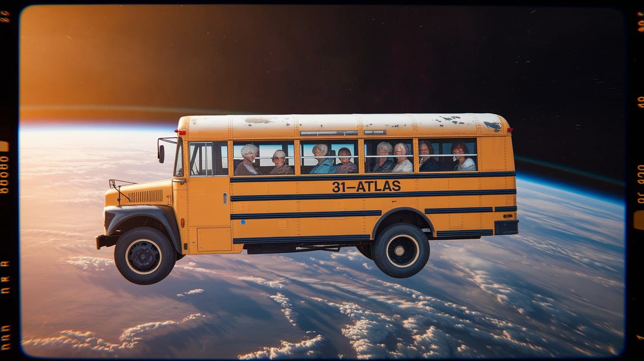 On your right you see a planet called Earth.