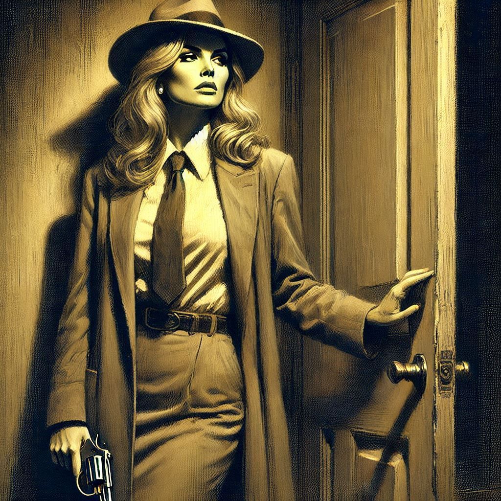 "The Golden Hour" A Pretty Peeper Mystery