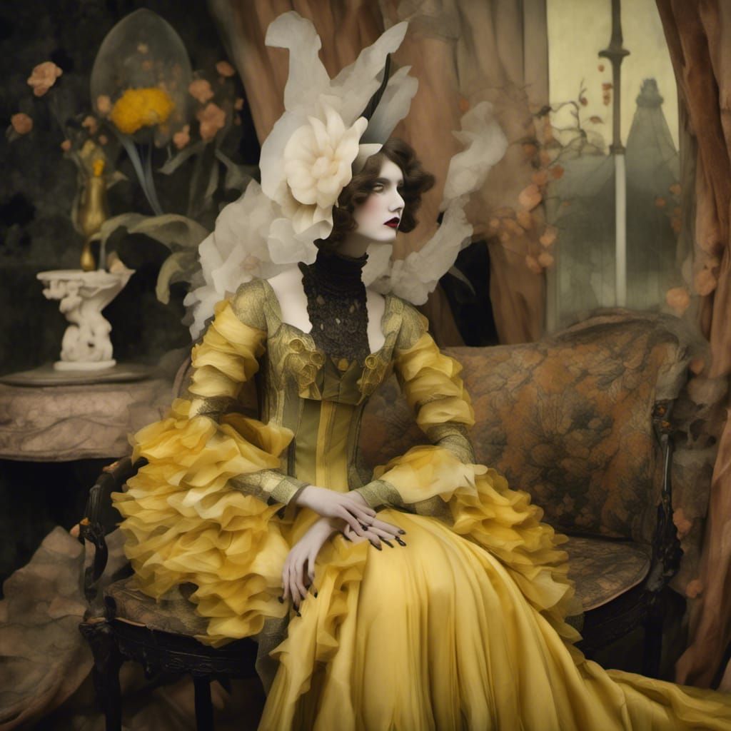 the famous 'Yellow' dress ___
