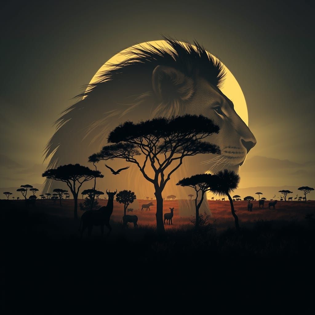 a african savanna (0)  by @gladiator