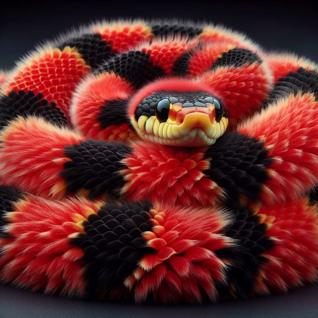 Fluffy Snake