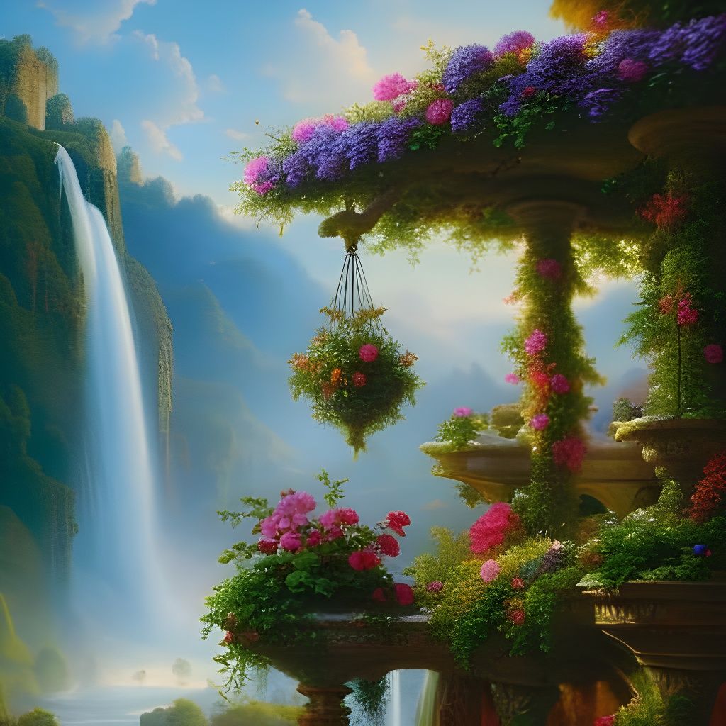 Cliff edge in full Bloom  by @Skyscribe