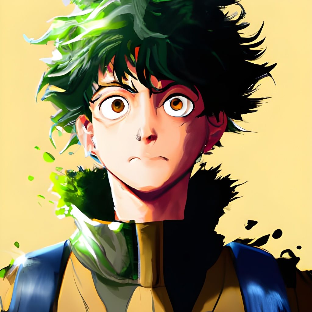 Izuku Midoriya || 1 || - AI Generated Artwork - NightCafe Creator