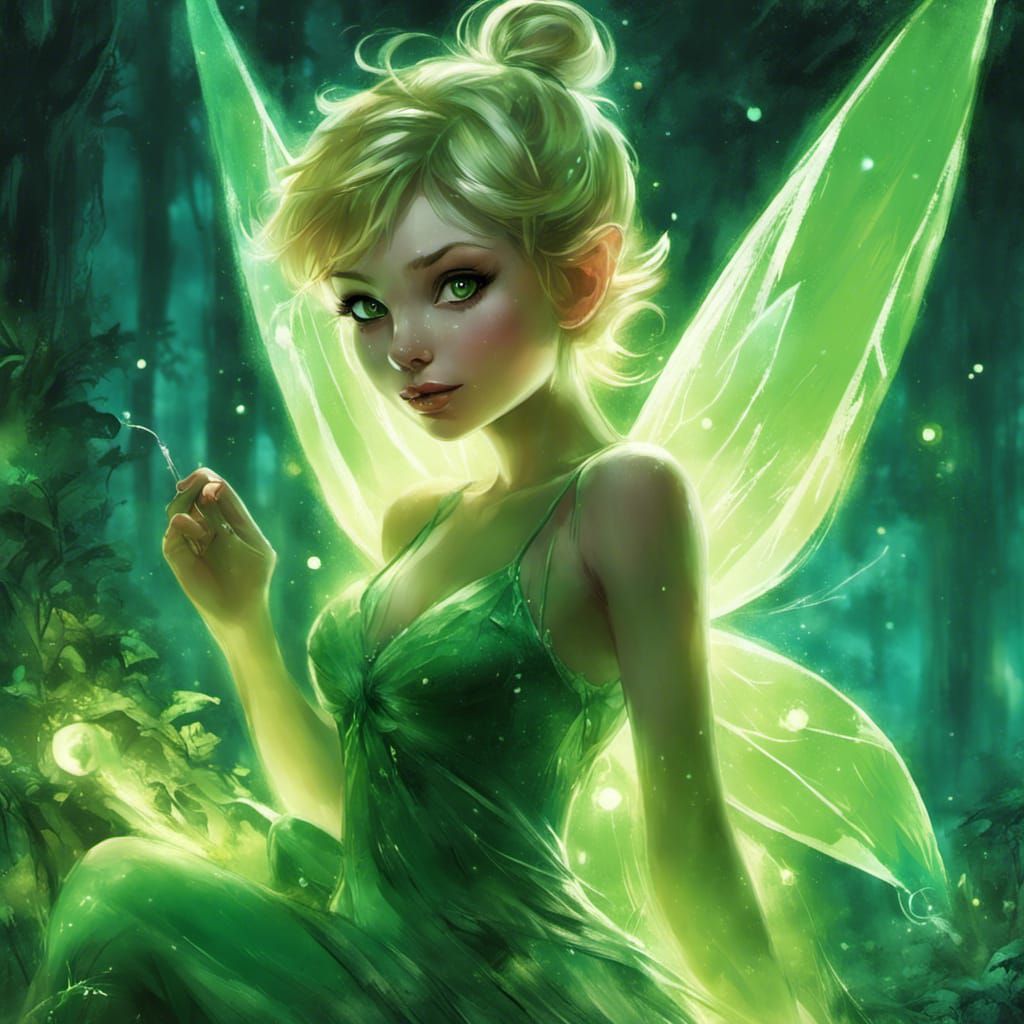 Tinkerbell - AI Generated Artwork - NightCafe Creator