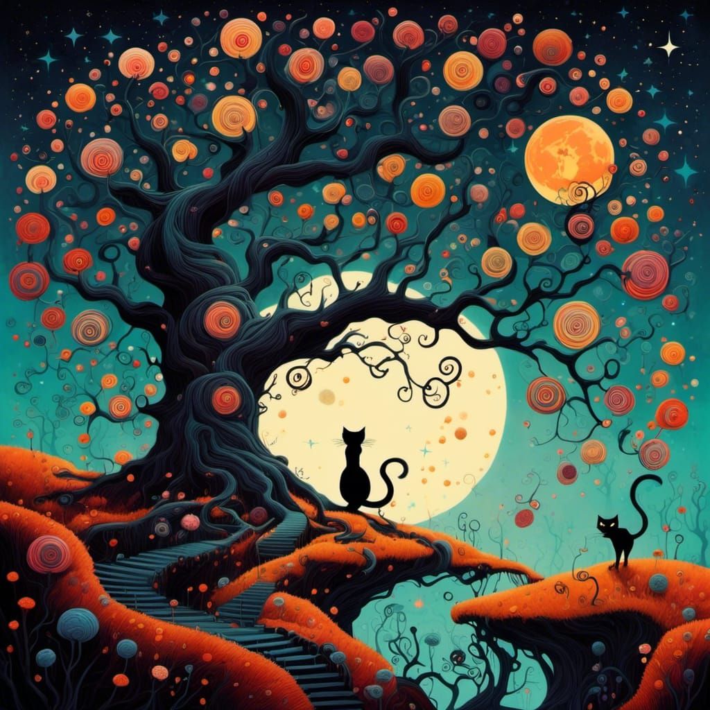 A Tree, a Cat