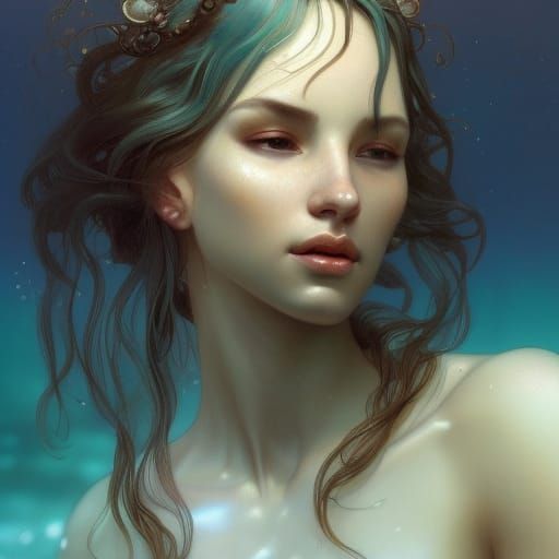 Mermaid Ai Generated Artwork Nightcafe Creator