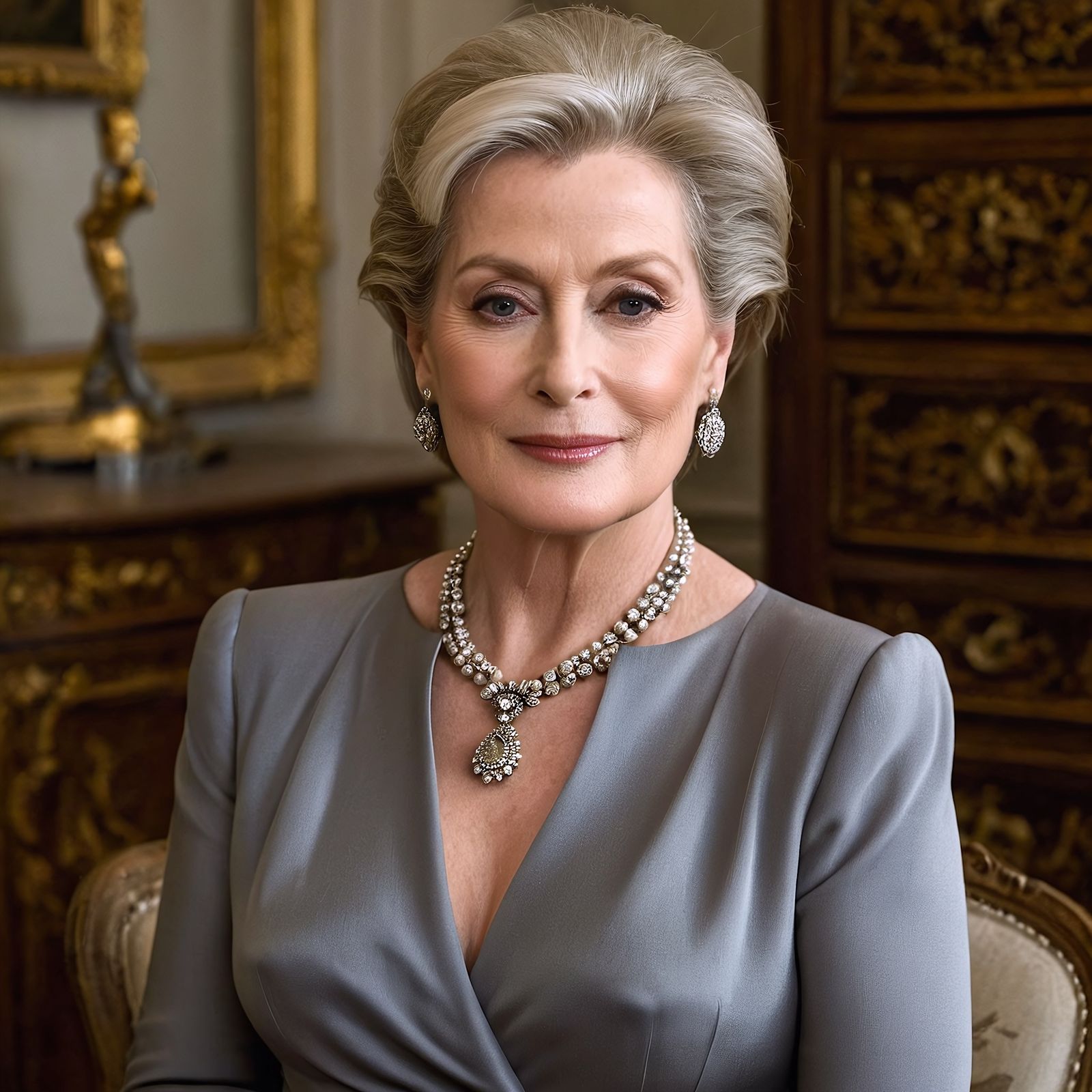 489 – Amalia Meyer, a classy Swiss woman, owner of an antiqu...