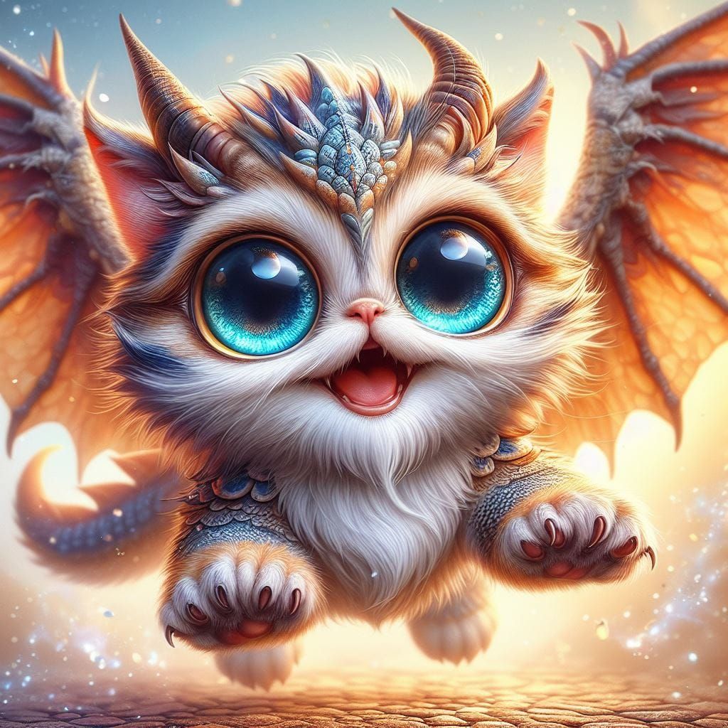 Cat-dragon!