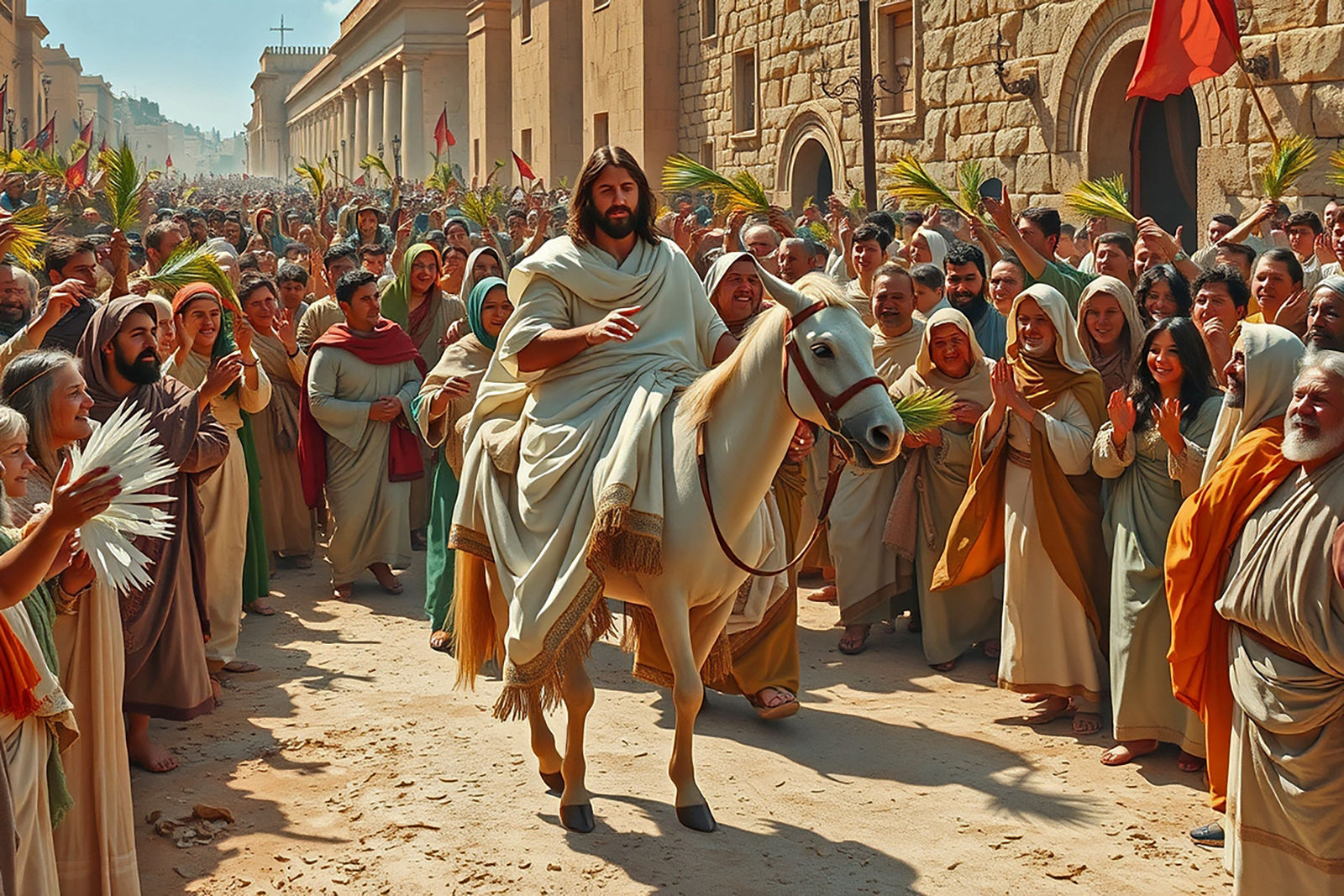 Jesus Comes to Jerusalem as King