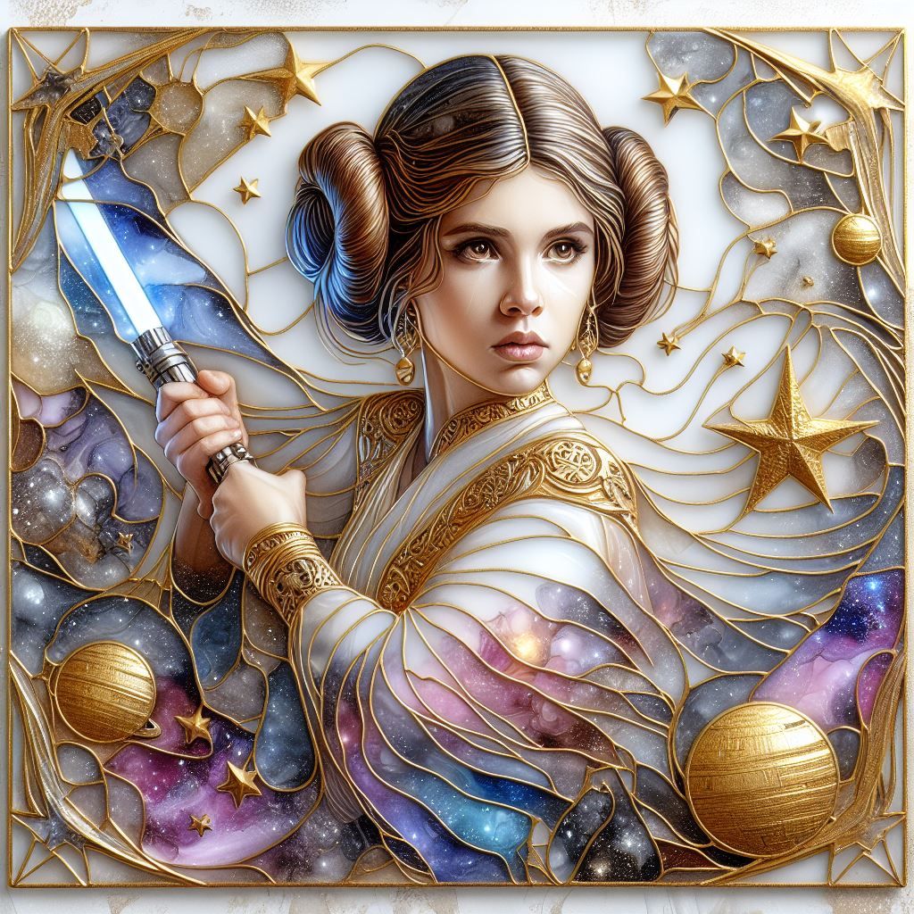 Young Leia in training 1