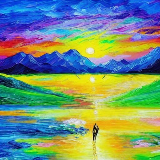 Colorful sunrise