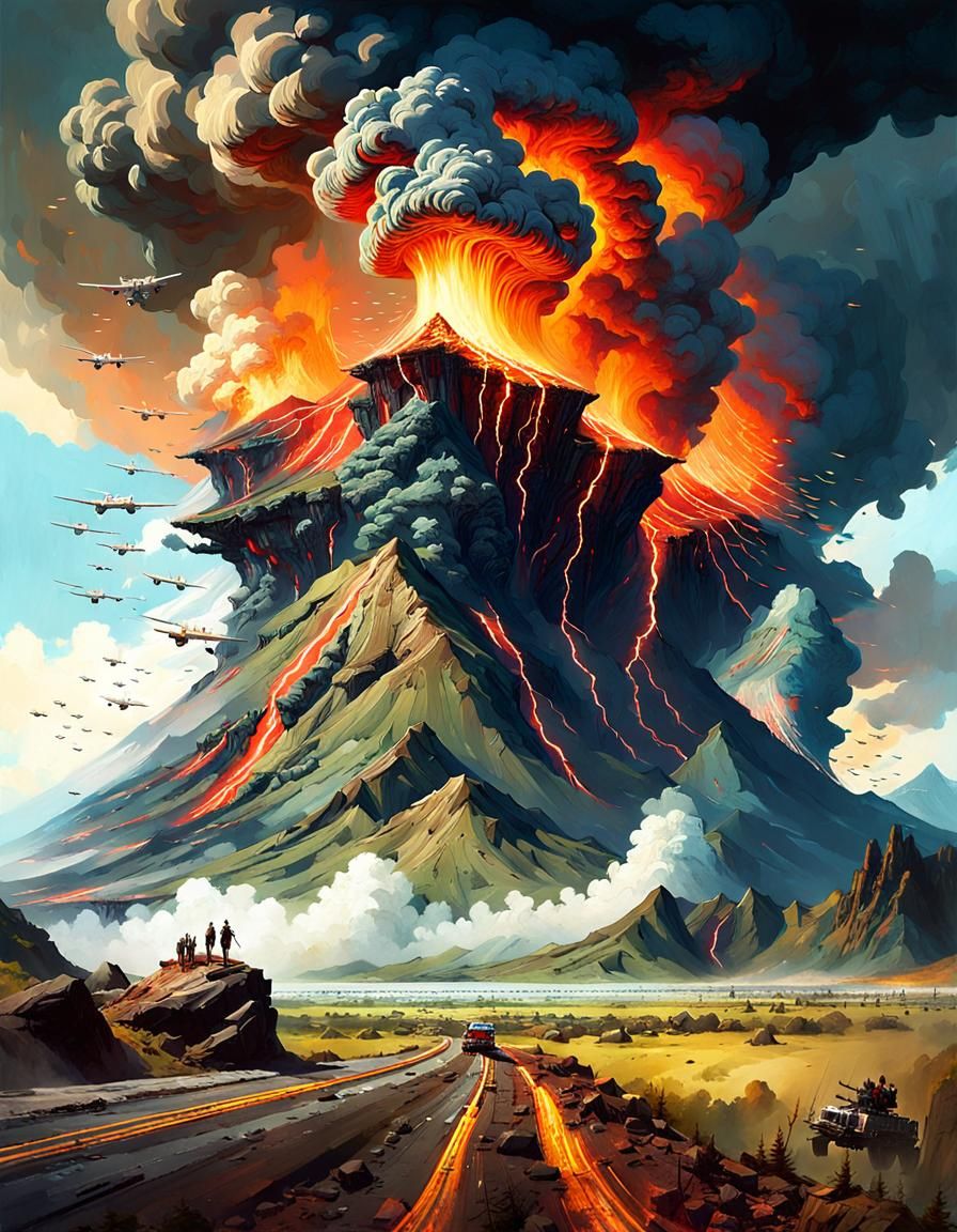 Nature's Eruption!
