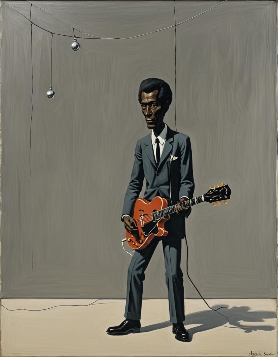 chuck berry, my dinga ling, silver bells hanging on a string AI