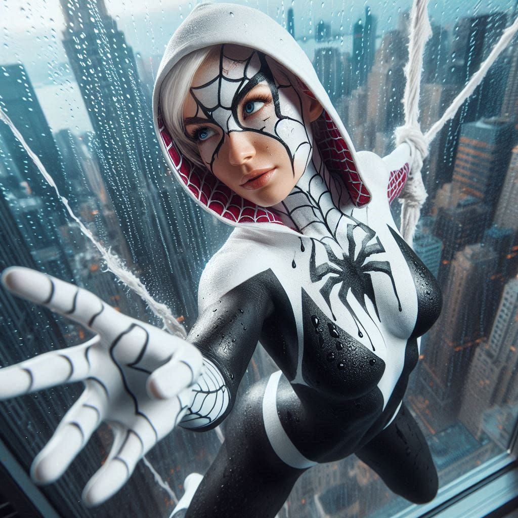 body painted Gwen upload