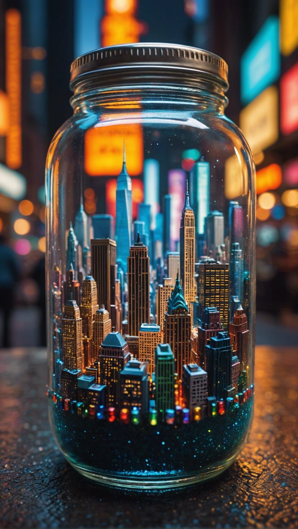 Things in Jars  by @Happy Guy