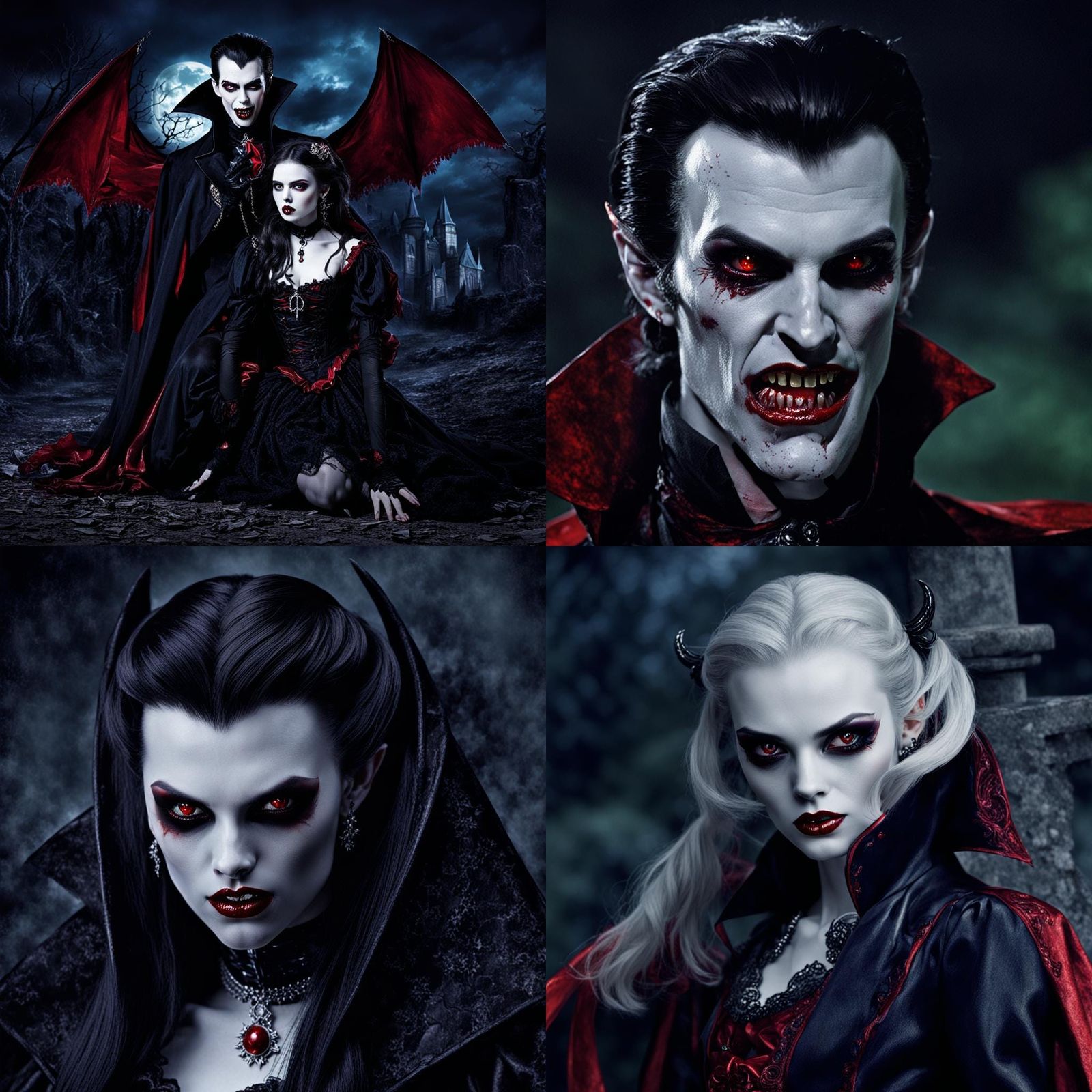 Vampires - AI Generated Artwork - NightCafe Creator