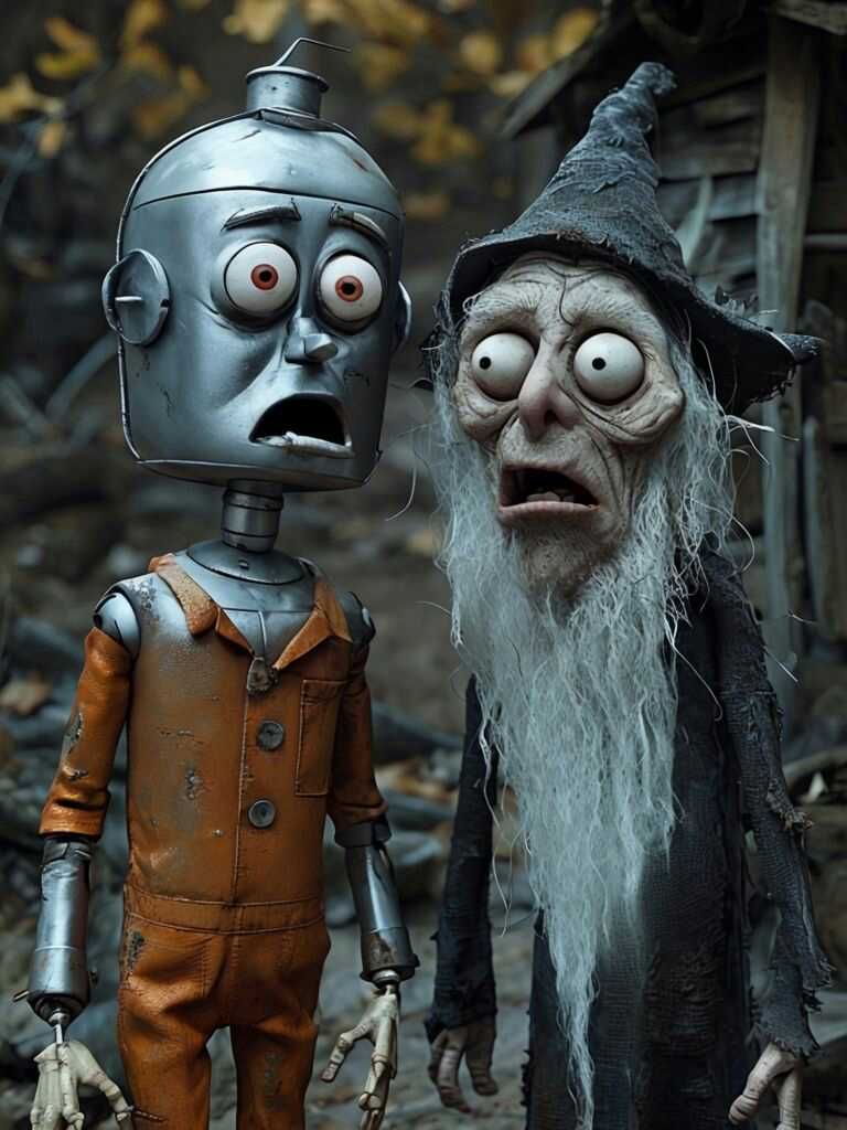 Tin man and the Wizard