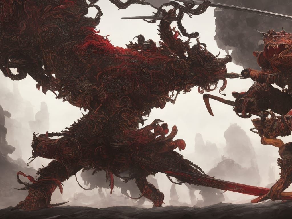 Eldritch samurai