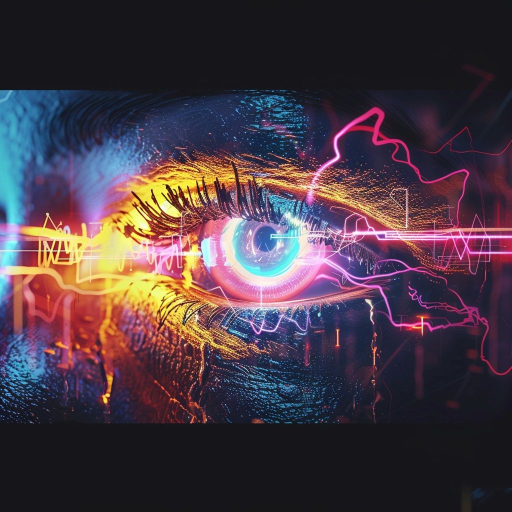 She's got an eye for Cyberpunk!