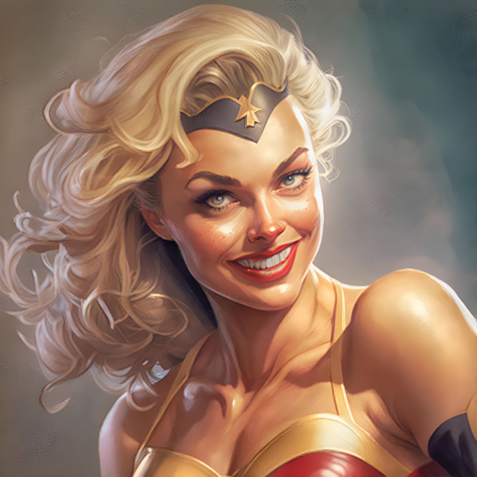 Midjourney: Wonder Harley