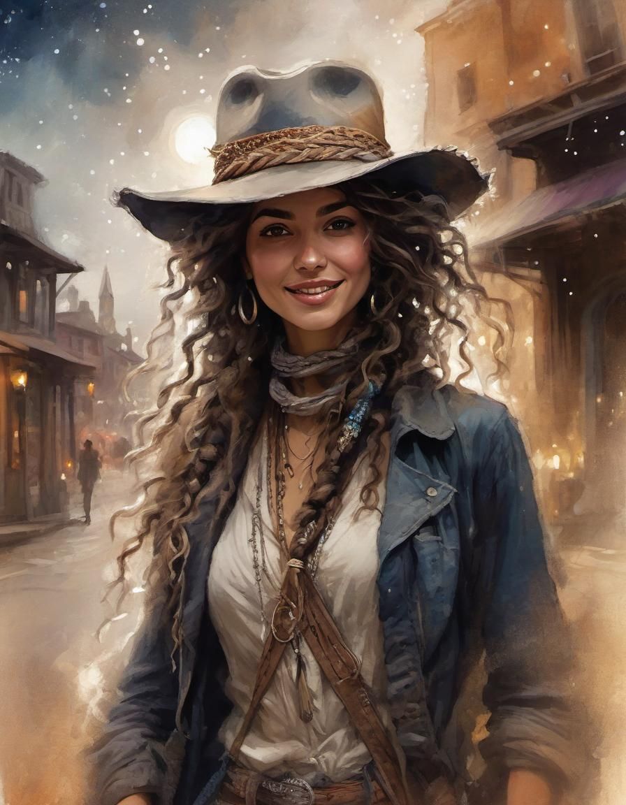 Western Girl  by @Sanne