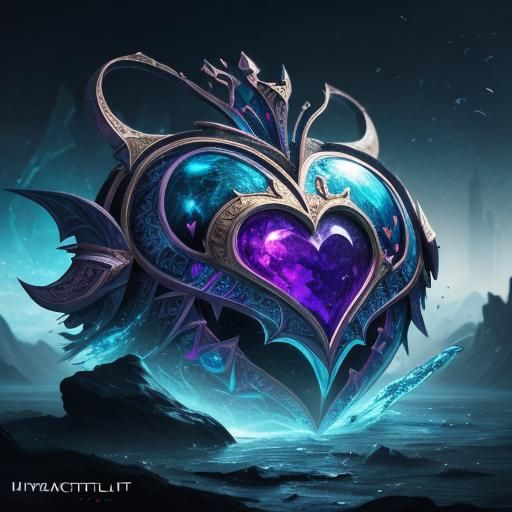 Amazingly, Delightful, Beautiful, Crytal Heart