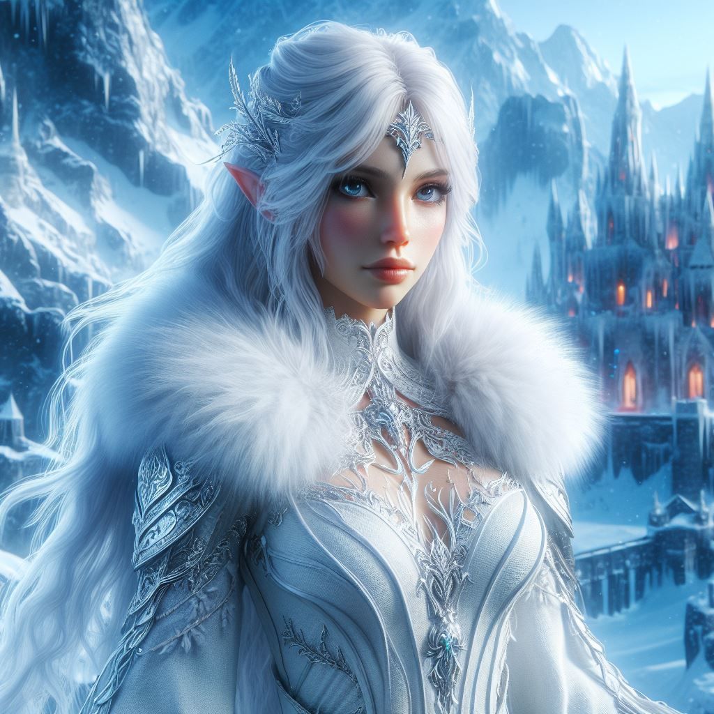 Icy elven princess