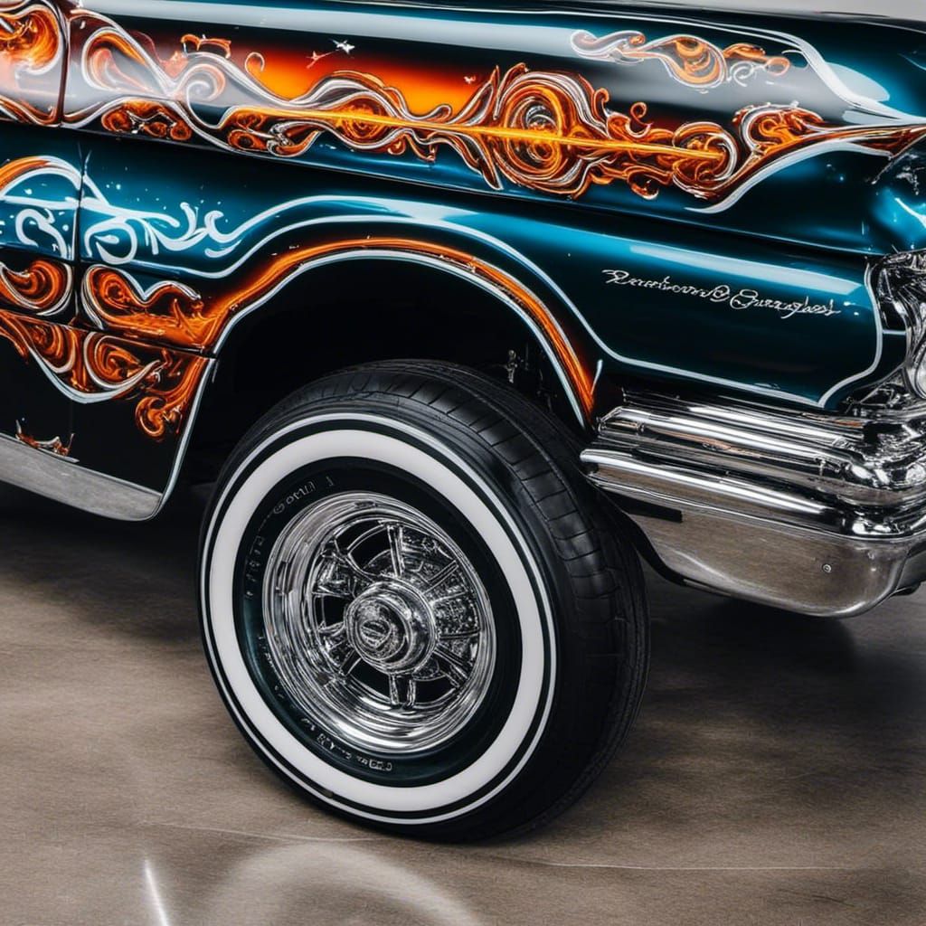 Fender Paintjob AI Generated Artwork NightCafe Creator