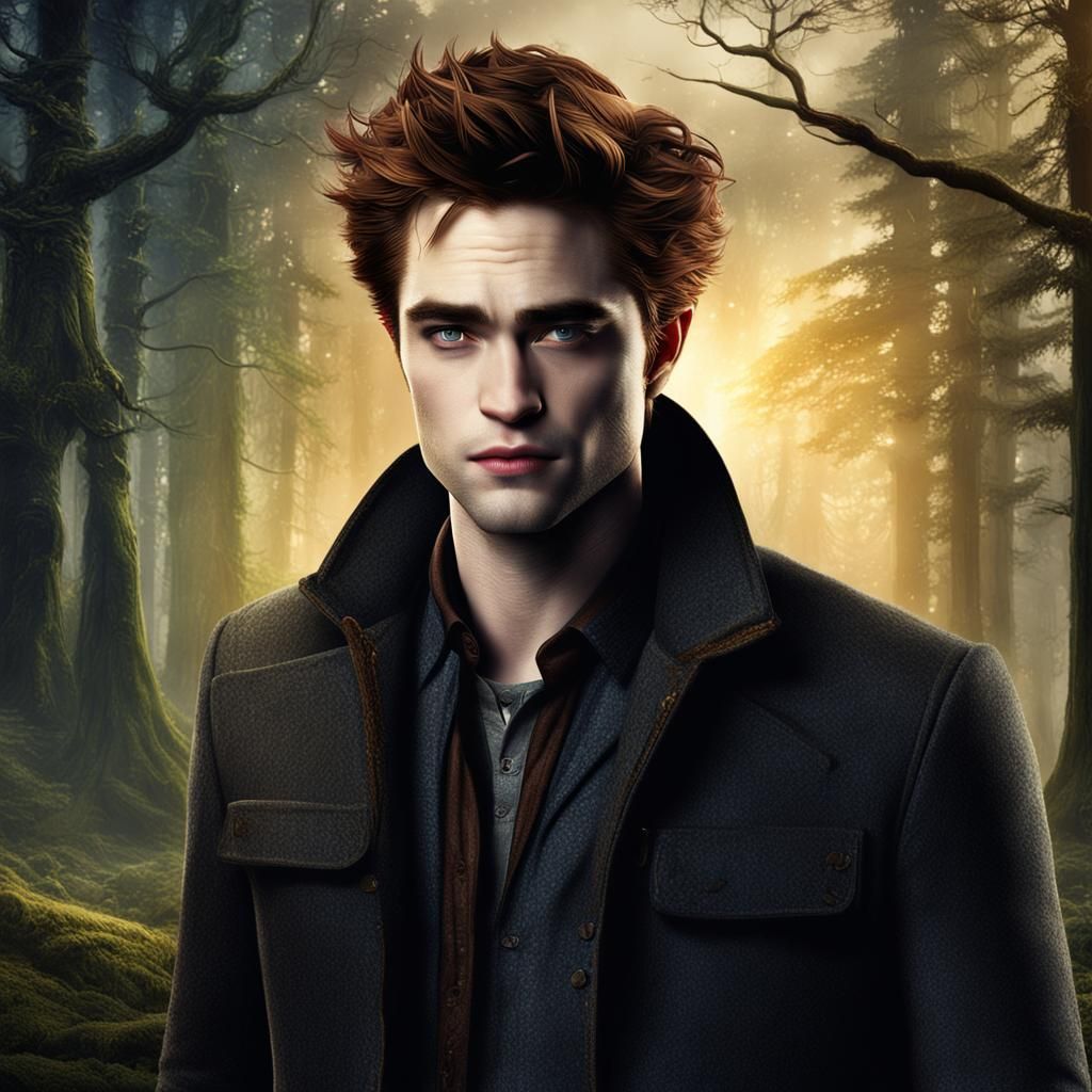 Robert Pattinson as Edward Cullen in Twilight saga