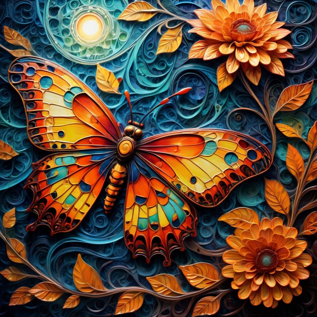 Butterfly  by @Crafter5280