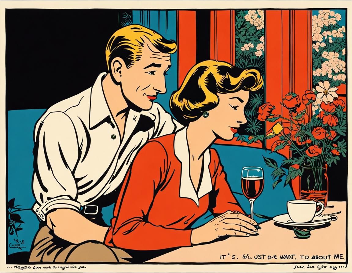 Your hand touching me, What do you want to know, It's just b...
