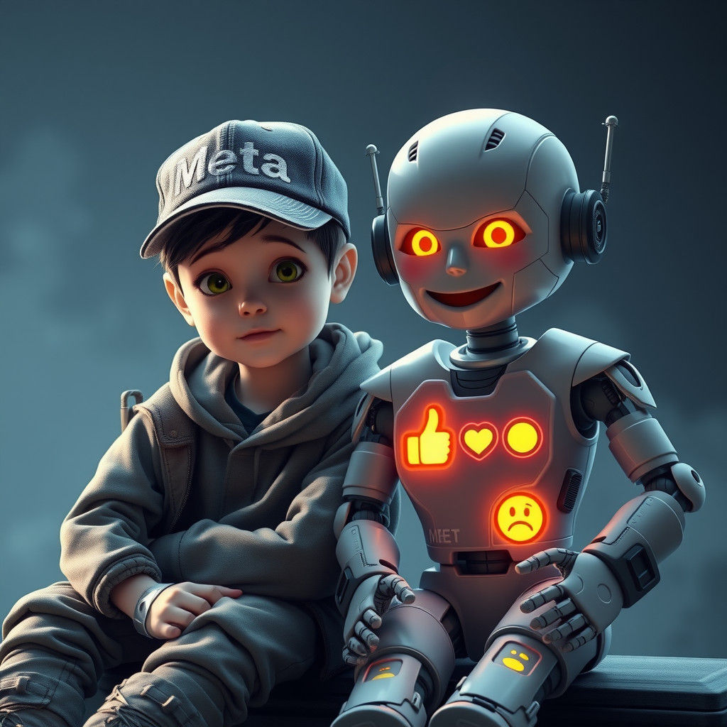 Future boy's best friend  by @Human Deliciousness