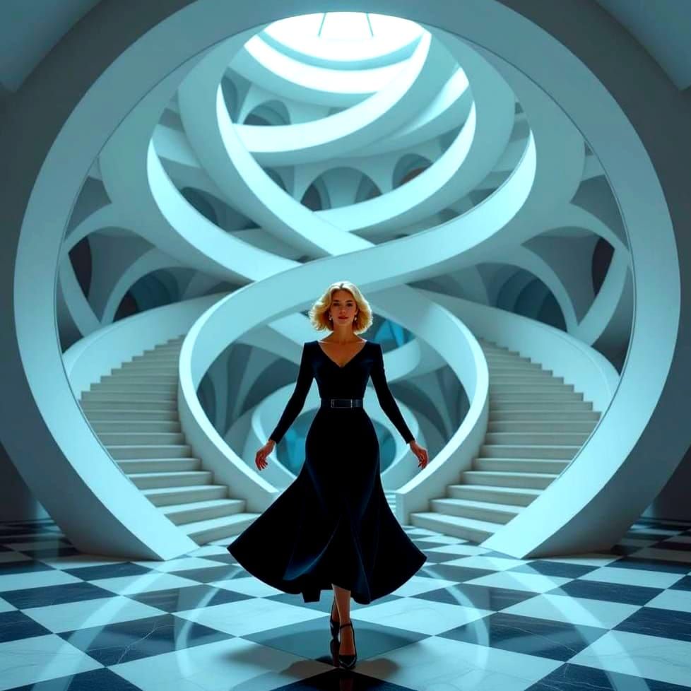 Surreal Abstract Architecture by M.C. Escher