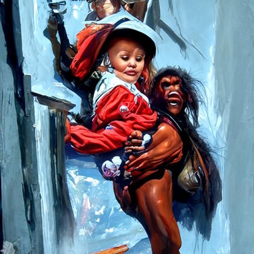 Xana stealing a child