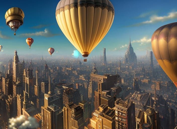 Hot air balloons parade IV