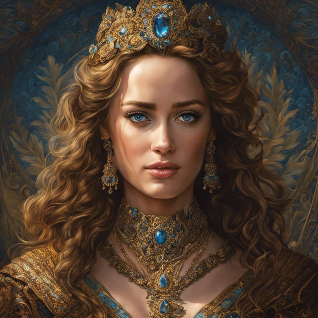 Emily Blunt #2 - Ai Generated Artwork - Nightcafe Creator