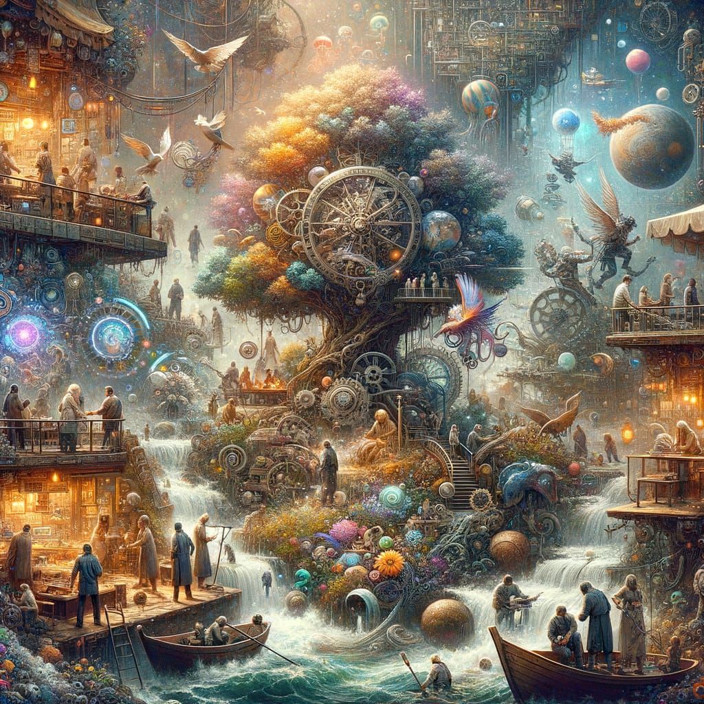 There is a reading about daily routine of people all around the world for students of 6th grade. I need a related picture for that