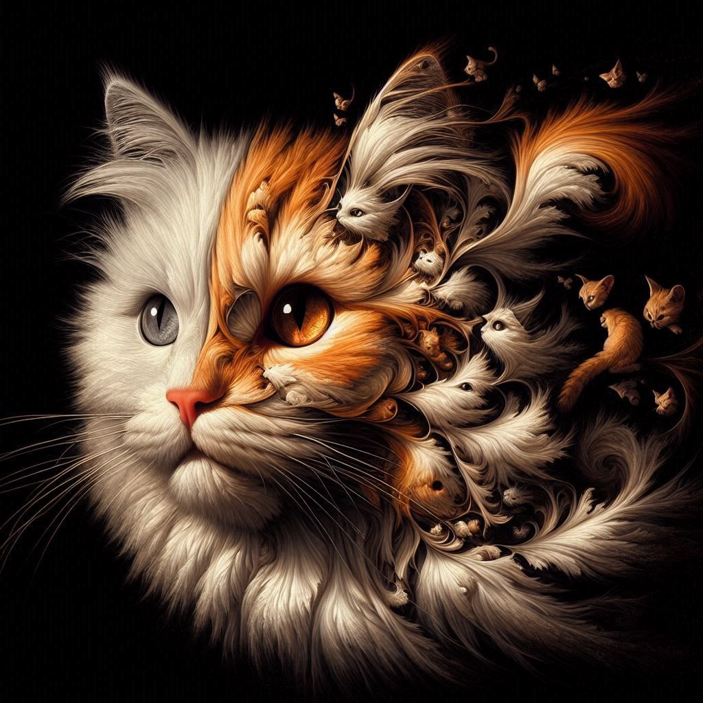 Surreal Deconstructed Turkish Van