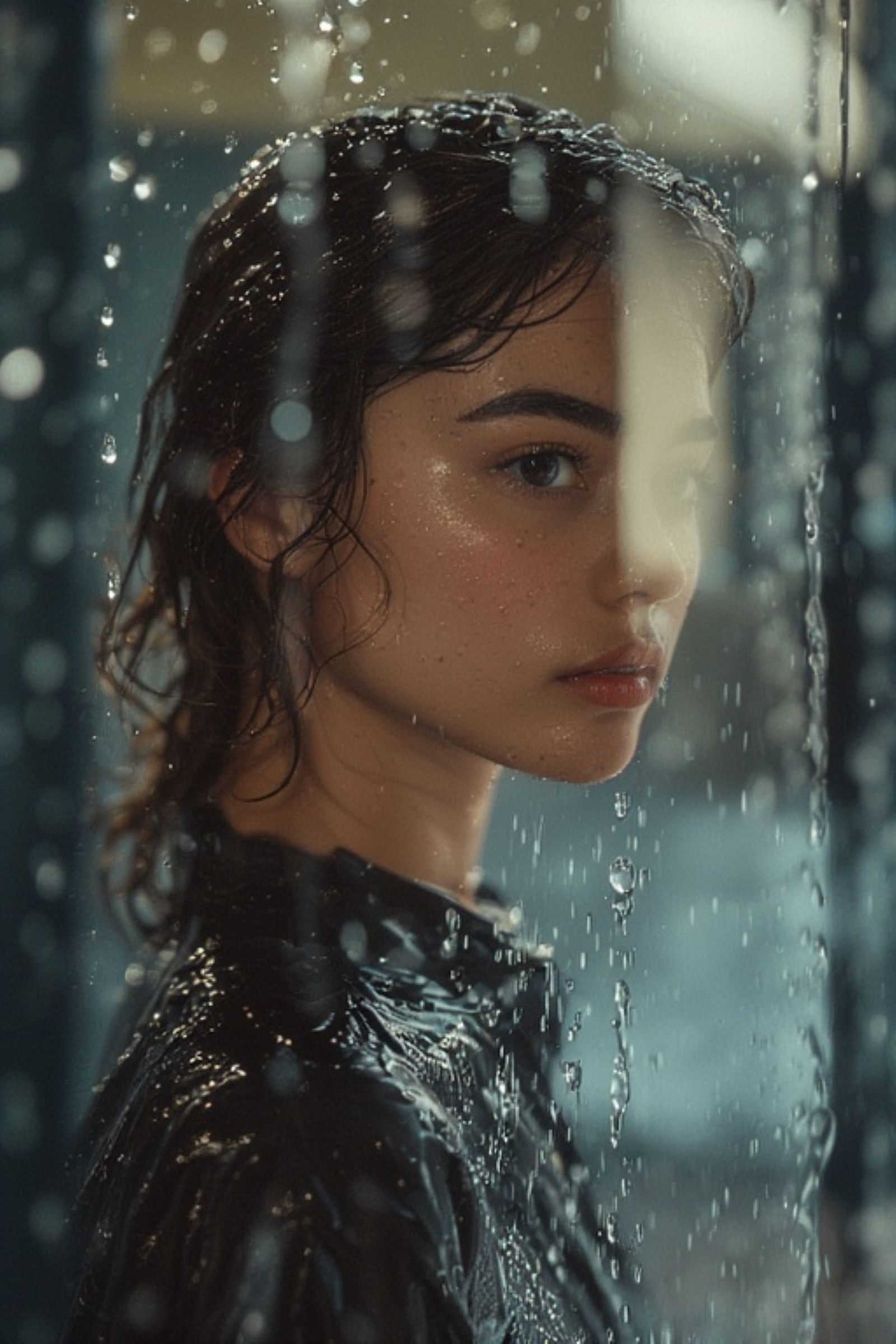 A vibrant and dynamic outdoor market scene