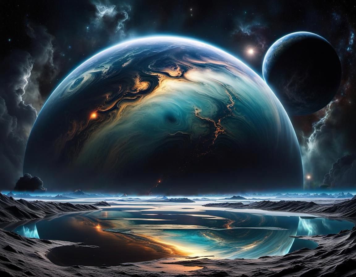 Marble Moon Meridian  by @IndiCat