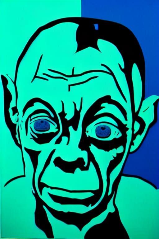 Picasso's portrait by Andy Warhol