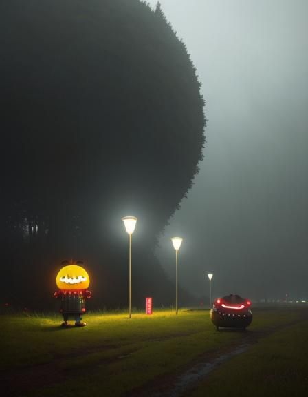 Nameless Grinning Mascots whose Overly Cheerful Commercializ...