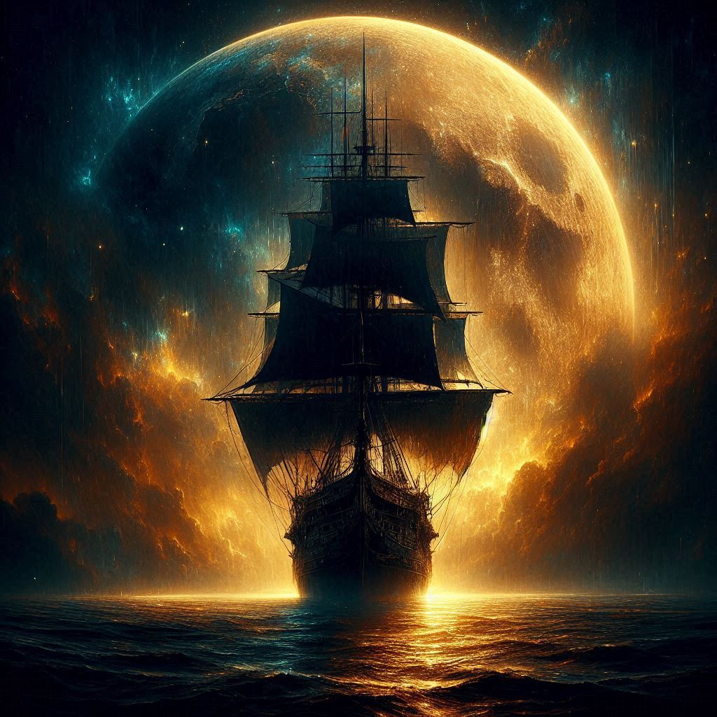 Sailing to the moon and back