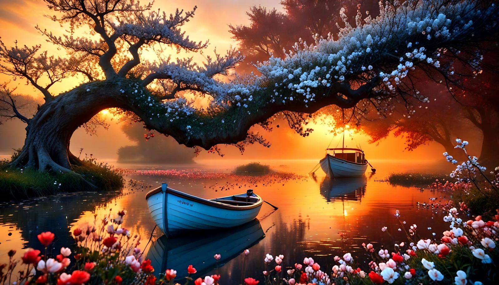 Smell the sunset  by @Luctrian