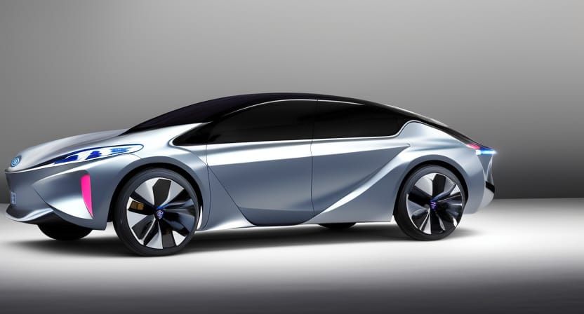 2077 Toyota Vision NCEV Concept Electric Compact Fastback Crossover ...